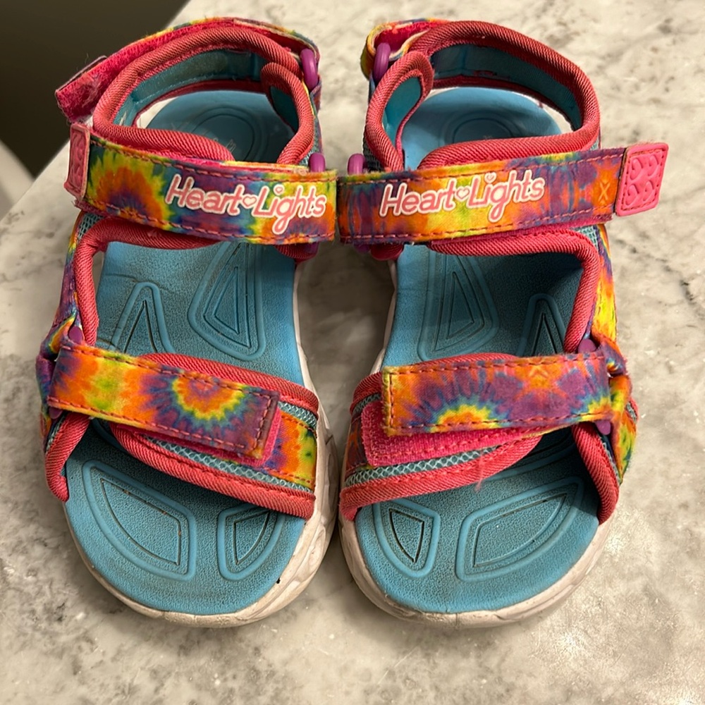 Sketchers girls sandals